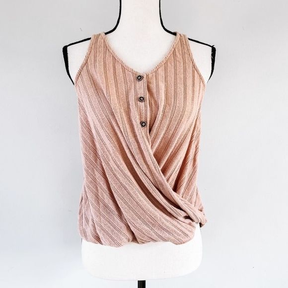 Blu Pepper Tops - Blu Pepper Wrap Tank Top